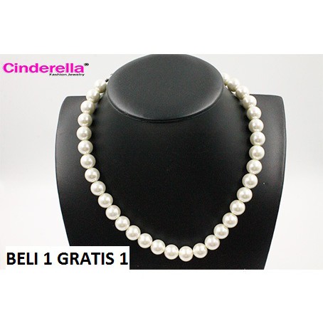 EMILIAFRISKA KALUNG MUTIARA BESAR KOREA AKSESORIS FASHION