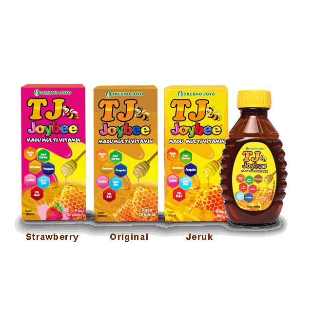 TJ Joybee  Syrup 100 ml Multivitamin Anak ORIGINAL-BPOM