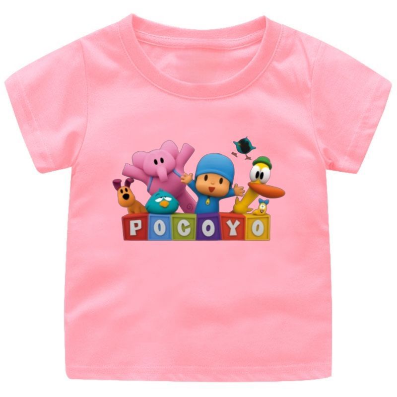 BAJU ANAK ( POCOYO) ANAK CEWEK-COWOK 1-12 TAHUN