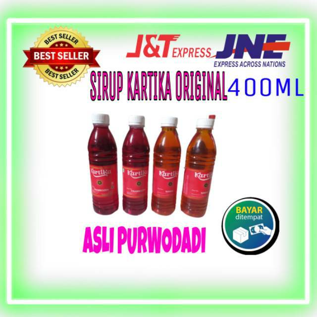 

Sirup Kartika Asli Gubug Purwodadi 400ml