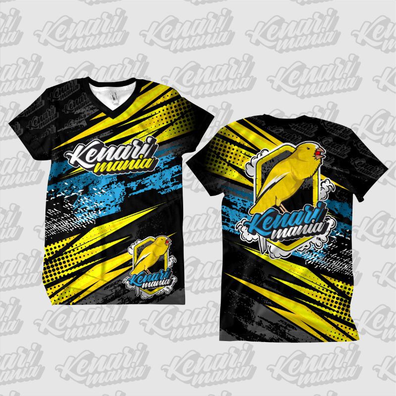 kaos jersey burung kicau mania kenari mania custom