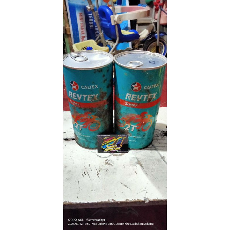 oli samping caltex jadul