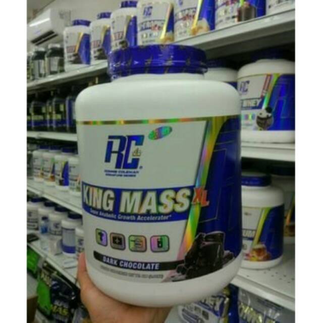 kingmass king mass xl ronnie coleman rcss 6 lbs penambah berat badan weight gainer