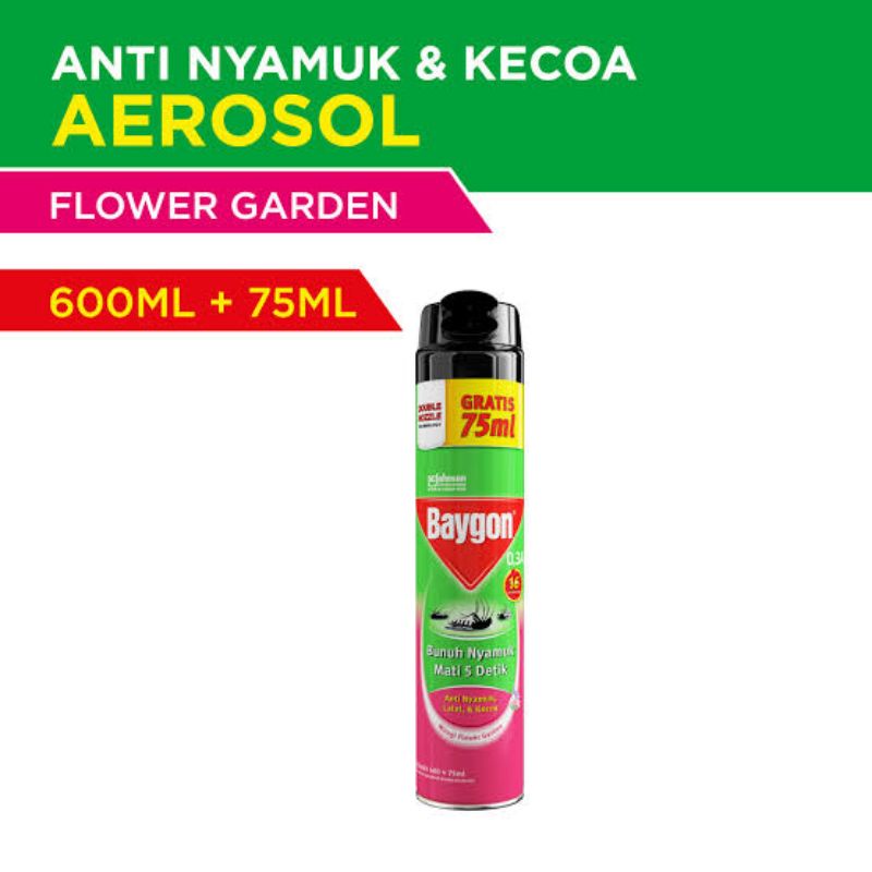 BAYGON FLOWER GARDEN 600ML
