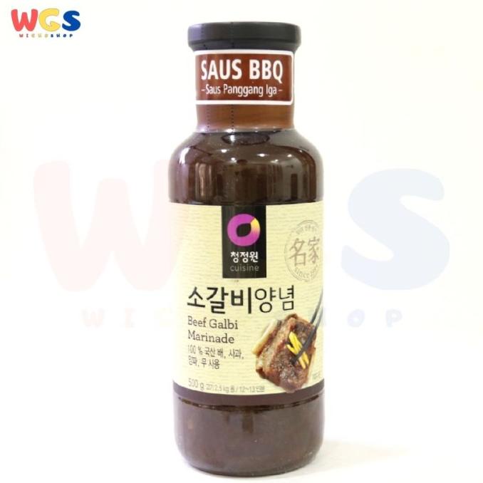 

Chung Jung One Korean Bbq Sauce Beef Galbi Marinade 500g