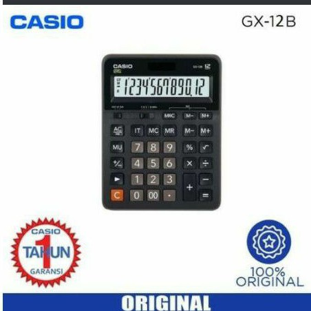 

Calculator Casio GX 12 B