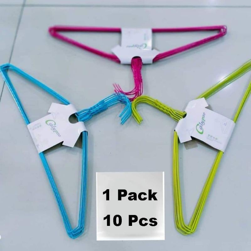 10 PCS / 1 SET HANGER KAWAT WARNA