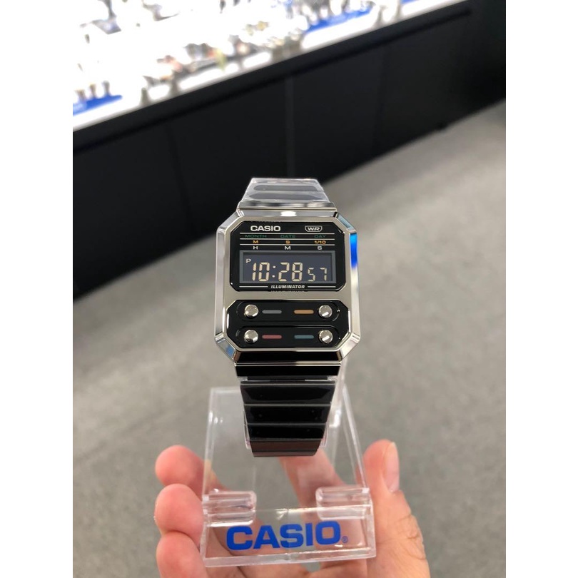 CASIO A100WEGG-1A A 100WEGG-1A A-100WEGG ORIGINAL GARANSI RESMI