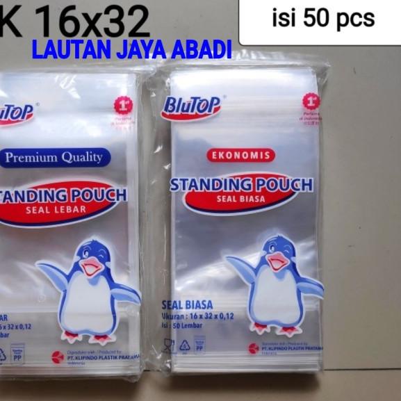 ★ standing pouch 16x32 cm, zipper plastik klip berdiri kemasan berdiri ✽