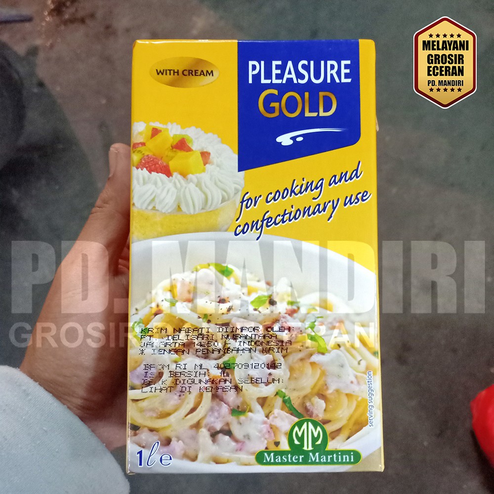 

PLEASURE GOLD COOKING CREAM 1 L