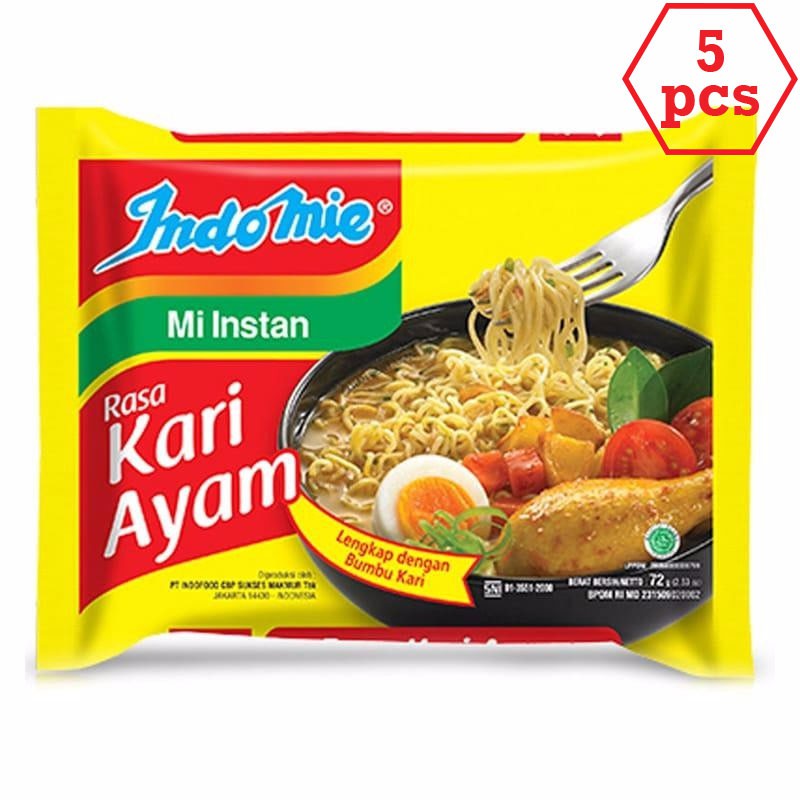 

PROMO INDOMIE KARI AYAM 70G 5PCS TERMURAH