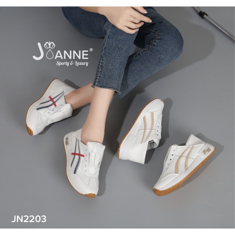 JOANNE 2Fungsi Slip On Sneakers Shoes #JN2203 ORIGINAL