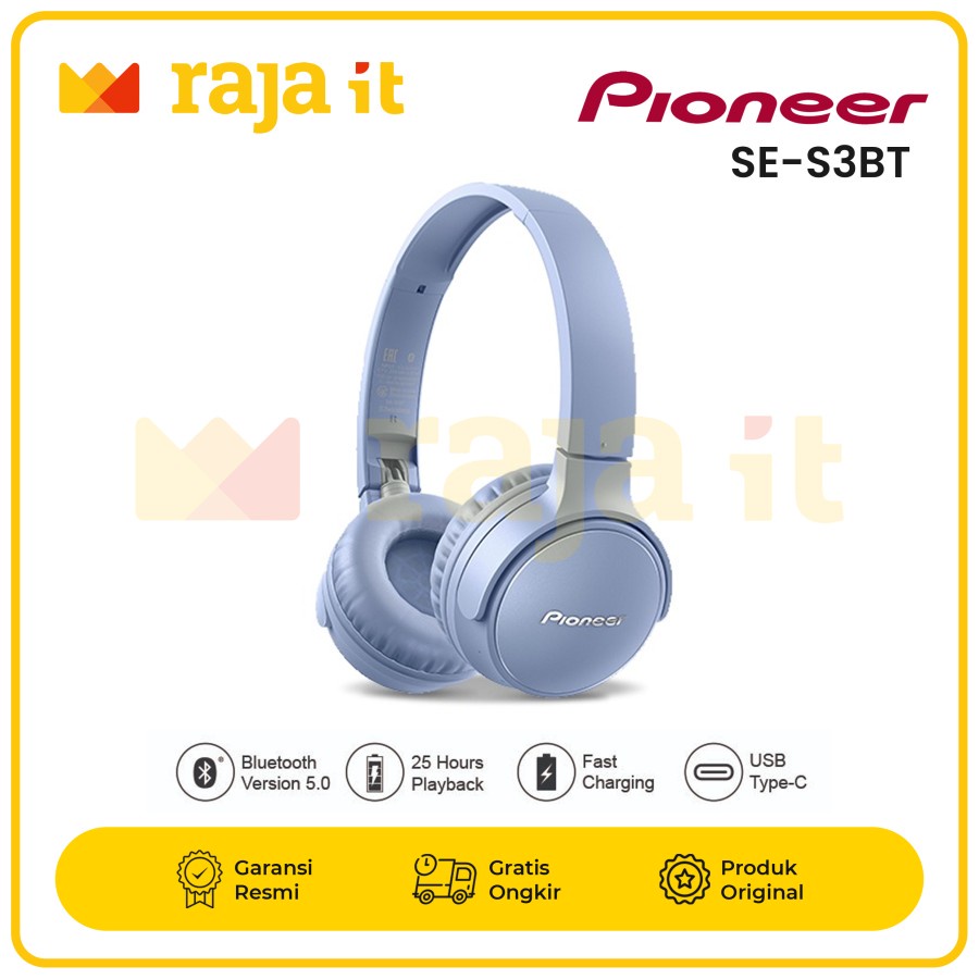 PIONEER Earphone On Ear SE-S3BT Headset