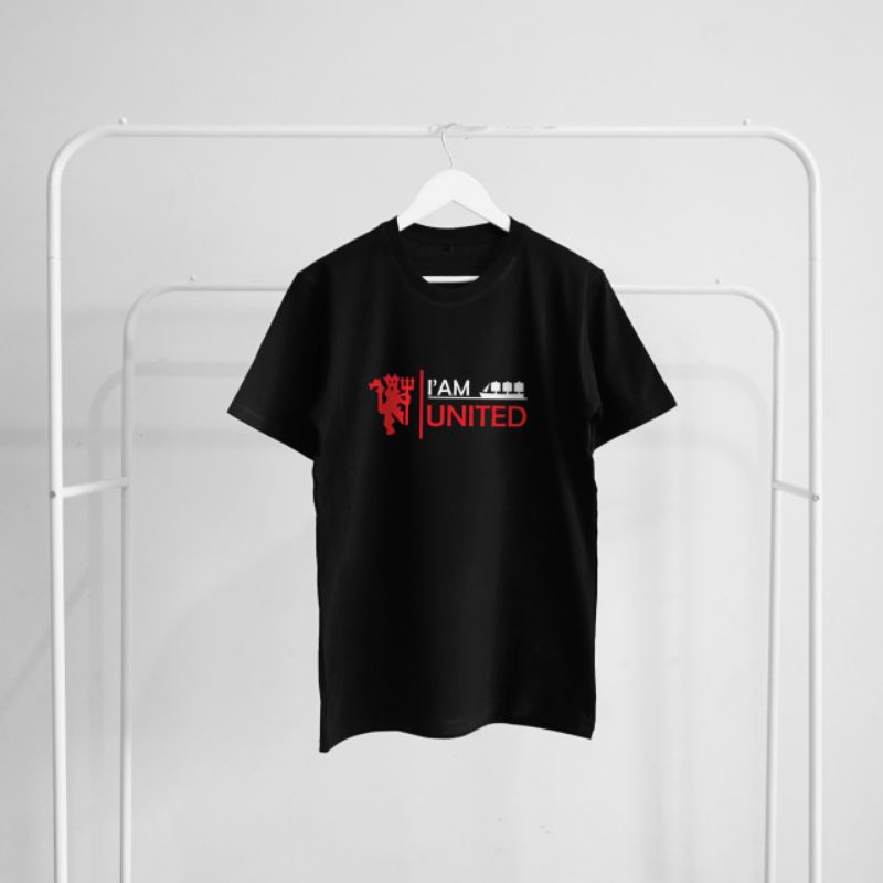 KAOS BAJU BOLA MANCHESTER UNITED IAM UNITED