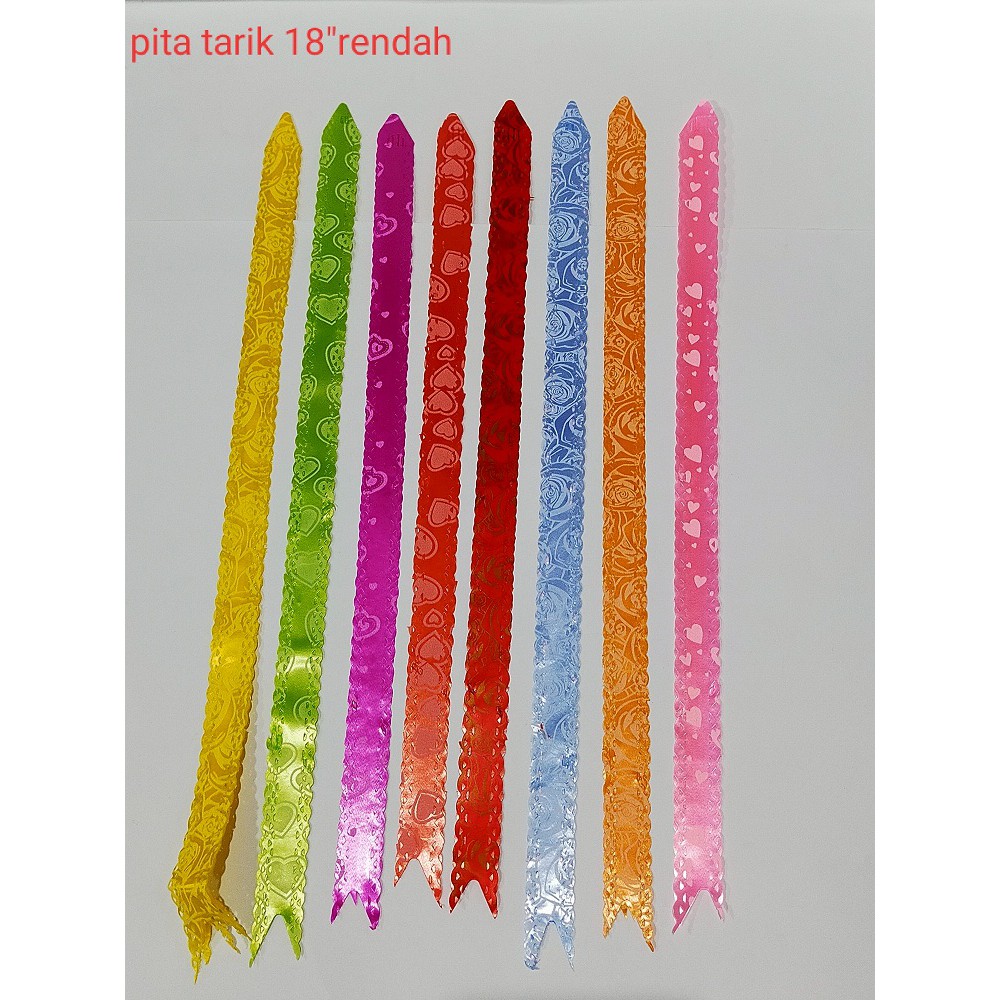 

Pita Tarik Jepang / Pita Serut " RENDA MOTIF 18 / Isi 10 pcs ( UK 33,5 cm )