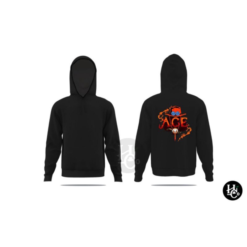 Hoodie/zipper/jaket dewasa One Piece - Ace