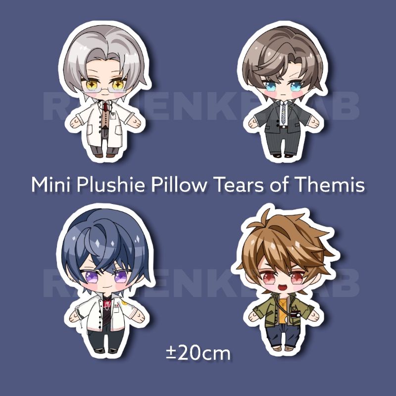 Mini Plushie Pillow Tears of Themis ( Artem Marius Luke Vyn)