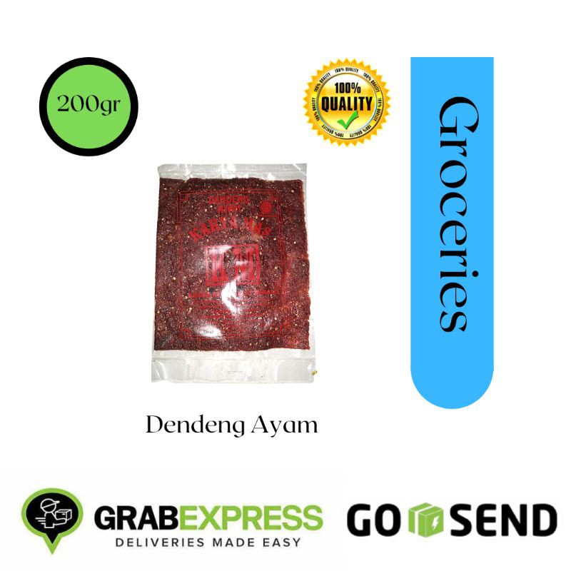 

Dendeng Daging Ayam Kering Super - Dendeng Ayam 100% Halal