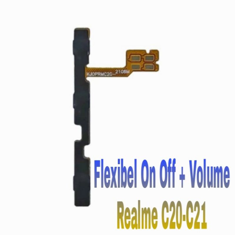 FLEXIBEL FLEXIBLE ON OFF VOLUME REALME C20 / C21 POWER VOLUME