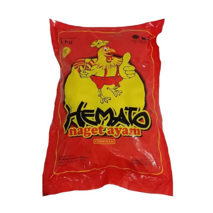 

Hemato Nugget Ayam 1kg | Hemato Naget 1kg | Chicken Nugget 1kg