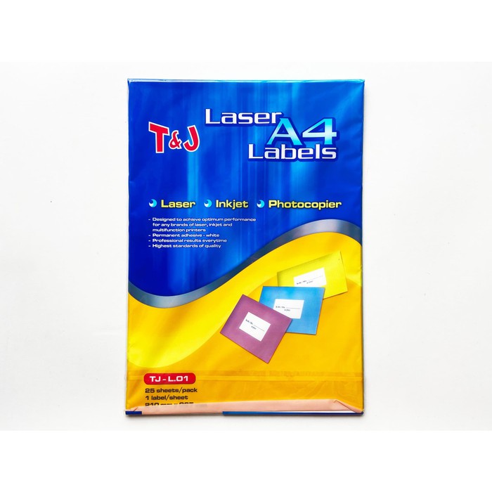 Label T&amp;J Laser ukuran A4 TJ -L.01 | Laser A4 Tom &amp; Jerry