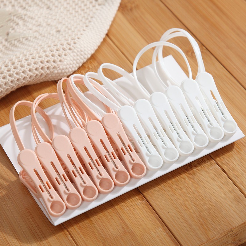 Gantungan Baju Portable Multifungsi Bahan Plastik Warna Acak