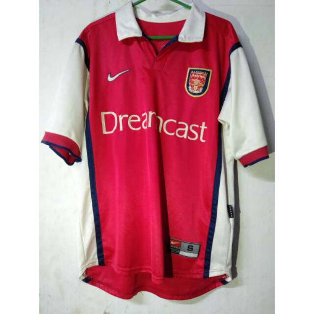 Jersey Arsenal 1999 Home Original Made In Uk