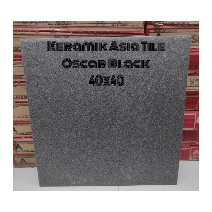 Keramik Asia Tile 44 Oscar Black KW 1