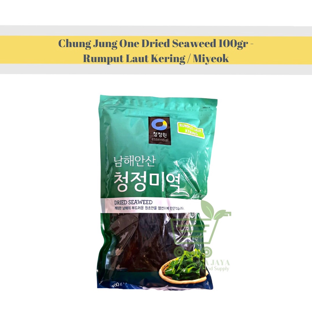 

Chung Jung One Dried Seaweed 100gr - Rumput Laut Kering / Miyeok