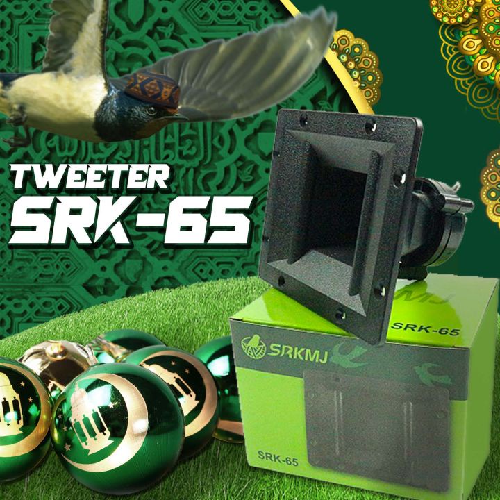 AUDAX SRK 65 S HITAM TWEETER WALET ORIGINAL / Tweeter Speaker Walet Audax SRK-65/AX-6
