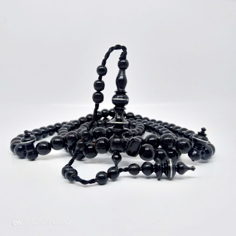 Tasbih Yuser Akar Bahar Alami Super 99 butir Original size 9mm