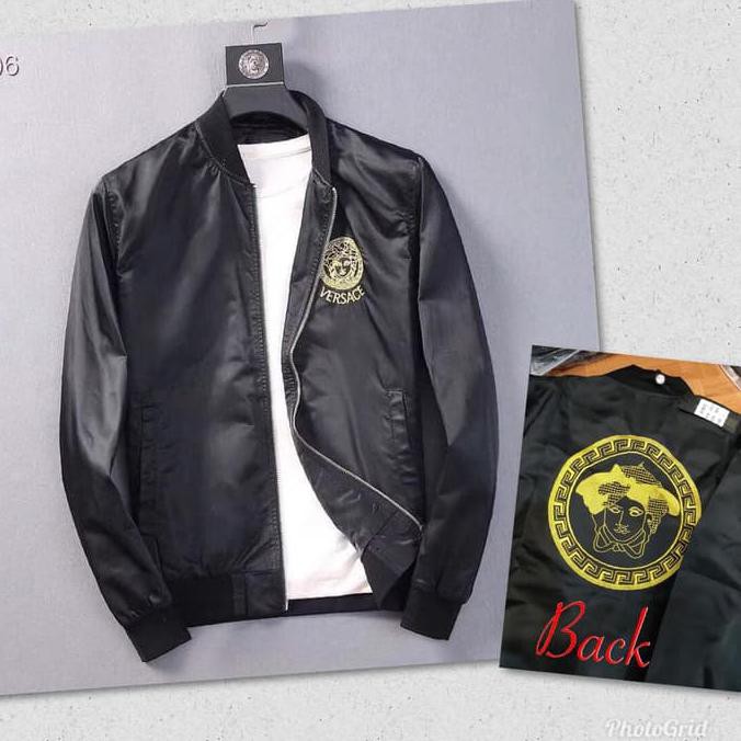 Barang Terjamin Jaket Versace Pria Mirror 1:1 Quality / J10 STOK TERBATAS