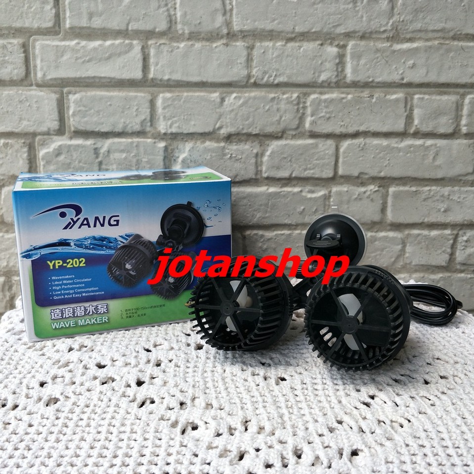 YANG YP 202 YP202 WAVE MAKER MESIN GELOMBANG OMBAK AQUASCAPE AQUARIUM