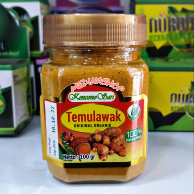 

Temulawak Instant Toples Kencono Sari 250gr