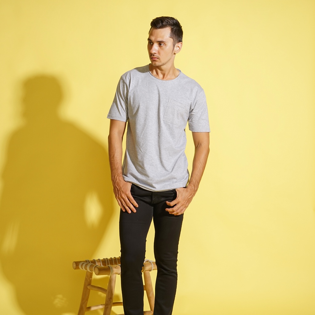 Brospack Unfinished T-shirt Platinum Grey