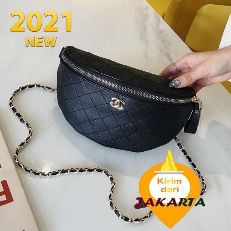 (3PC BISA IKG)GTBI99884706 NEW ARRIVAL  !!! TAS PINGGANG IMPORT PREMIUM TERBARU