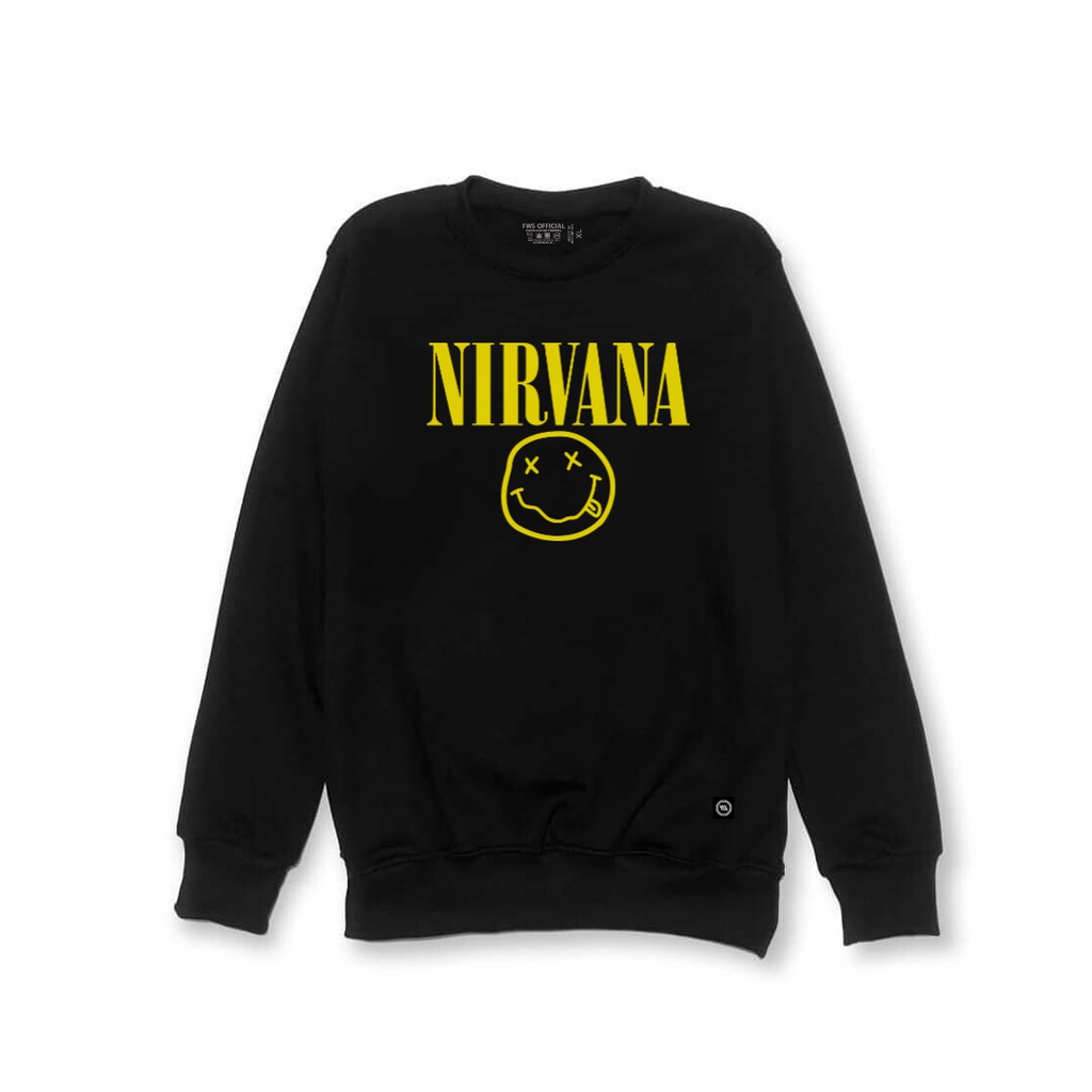 Munteasa Sweater Crewneck Nirvana Smiley