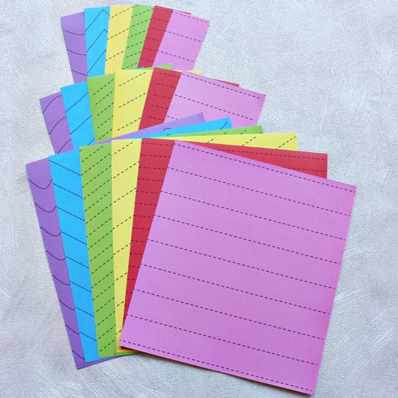 

☋6h Ready Stock❄☋ LEMBAR POLA GUNTING || CUTTING EXERCISE MONTESSORI || LATIHAN MENGGUNTING Q45 ✲