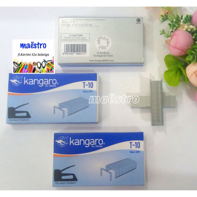 

Isi T-10 Kangaro / Isi Staples Tembak Kangaro / Isi Gun Tacker Kangaro