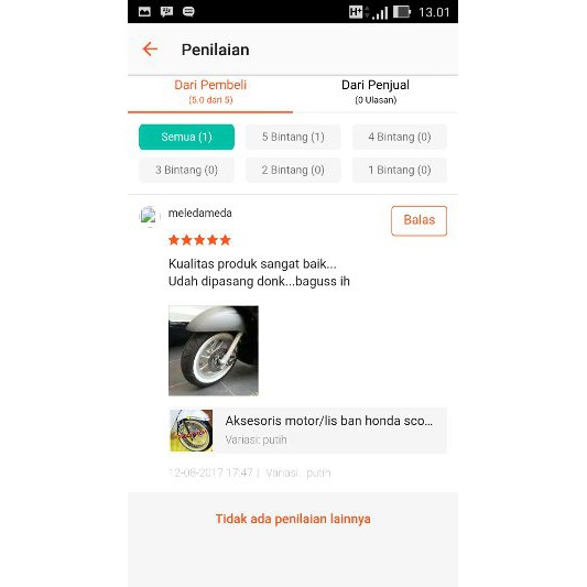 list ban honda scoopy new  Aksesoris motor Terlaris