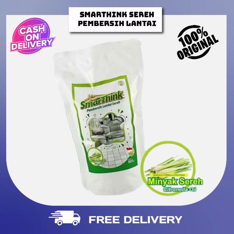 SMARTHINK PEMBERSIH LANTAI AROMA SEREH 900 ML