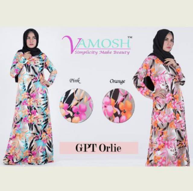 Vamosh GPT Gamis Payung Jersey Chadisa Kira Orlie Audya