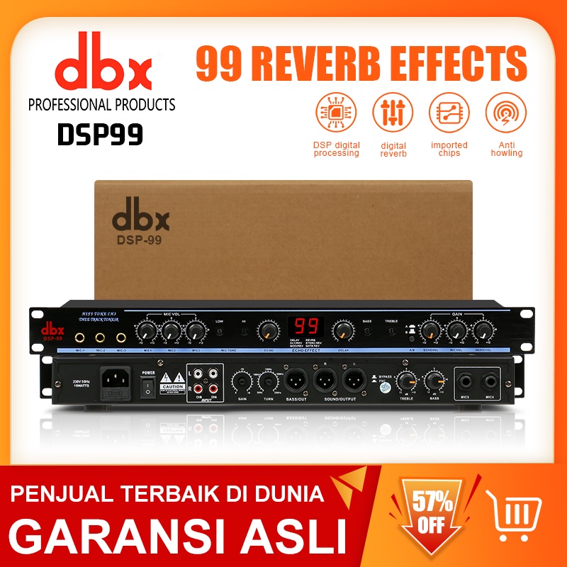 DBX dsp-99 suara front-end profesional DSP99 efek produk efek karaoke reverb profesional COD