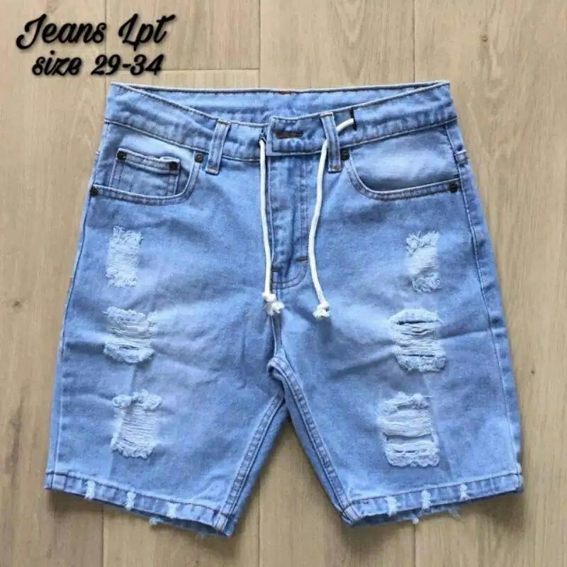 Celana Jeans Pendek Robek / Ripped jeans shortpants