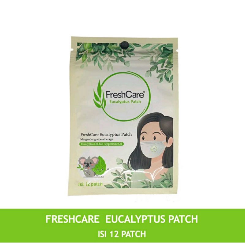 FreshCare Eucalyptus Patch SACHET Isi 12patch