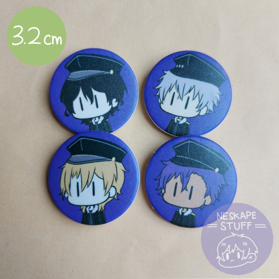 Ensemble Stars - UNDEAD Fan merch - SET Pin peniti [CLEARANCE SALE]