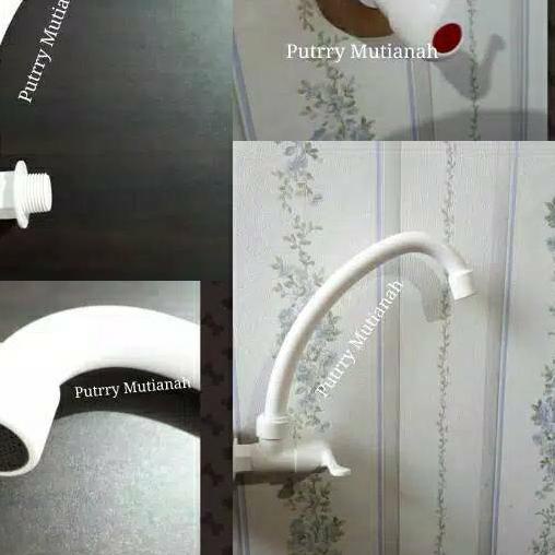 Kran Angsa Lesso Tembok/Kran Angsa Tembok Kran Dinding Wastafel Cuci Piring/Kran