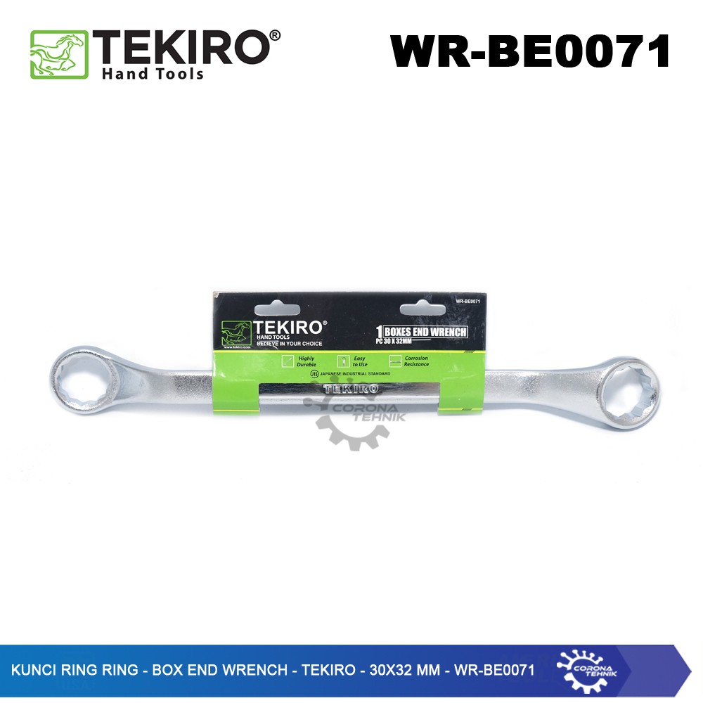 WR-BE0071 - Kunci Ring Ring - Box End Wrench - Tekiro - 30x32 mm