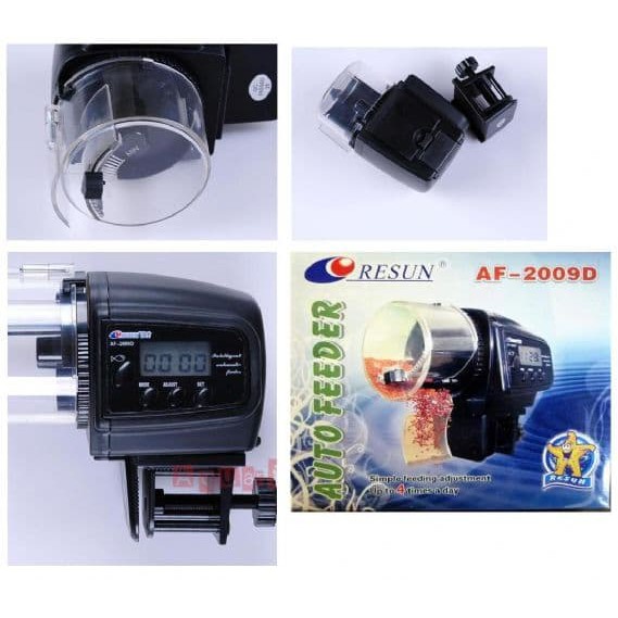 RESUN AF-2009D Fish Food Timer Aquarium Automatic Feeder