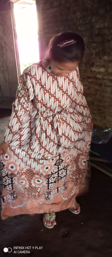 Gamis Batik Gamis Full Batik Gamis Coupel Gamis Pekalongan Maura Coupel